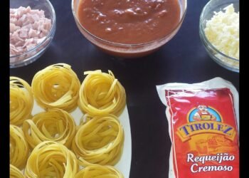 Ninho de Macarrão recheado – Sucesso garantido :)