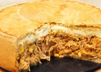 Receita do empadão mais incrível e cremoso que você já comeu!