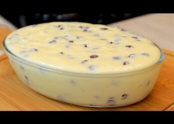 Travessa gelada cremosa fácil demais, apenas 2 ingredientes