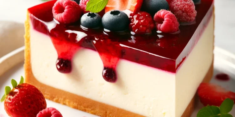 Cheesecake de Frutas Vermelhas