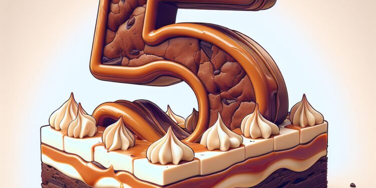 Brownie de doce de leite para os amantes de sobremesas cremosas