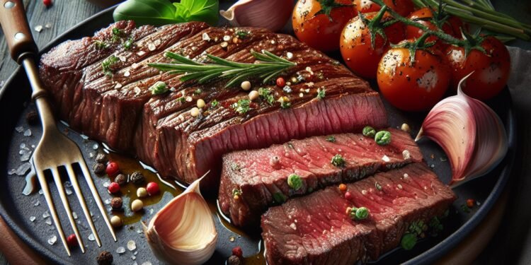 Receita secreta de fraldinha temperada com ervas finas e alho