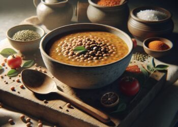 Sopa de lentilhas: Receita saudável e reconfortante