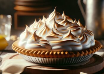 Torta de Limão com Merengue: Doce e azedinho na medida certa.