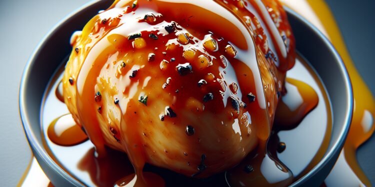 Frango ao Molho de Mostarda e Mel