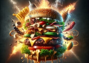 Hamburguer gourmet: uma explosão de sabores na sua boca