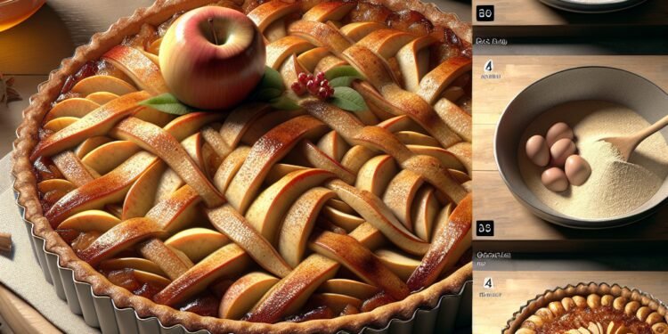 Tortinha de maçã com canela e passo a passo de como fazer