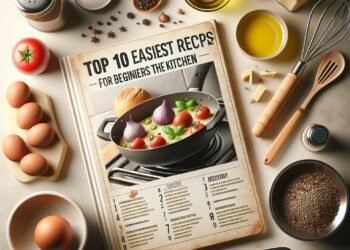 As 10 receitas mais fáceis para iniciantes na cozinha