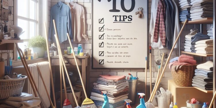 10 dicas para fazer uma faxina rápida e eficiente em casa