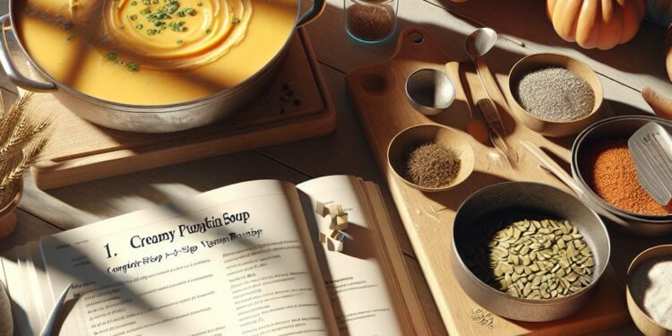 Sopa de abóbora cremosa: receita vegetariana completa passo a passo