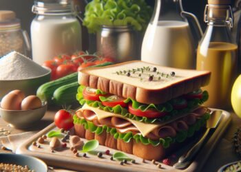 Receita simples para um sanduíche delicioso