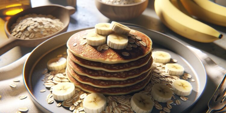 Receita Fit: Panqueca de Aveia com Banana