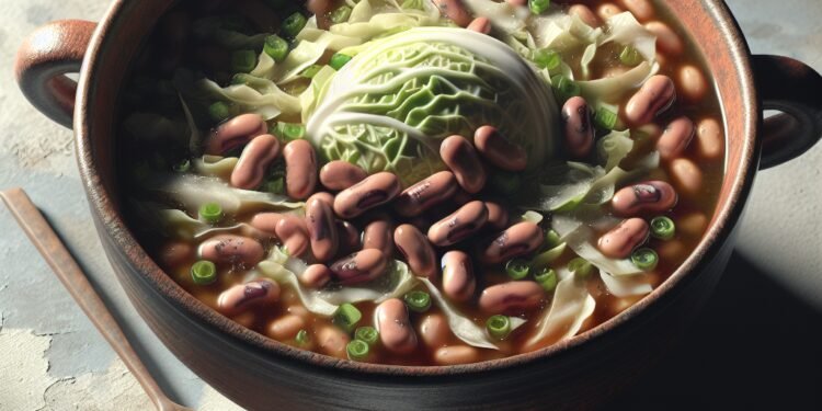 Sopa de feijão com couve: Releitura saudável de uma clássica receita
