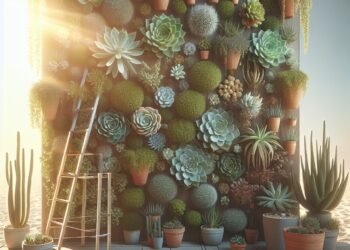 Como fazer um jardim vertical com suculentas