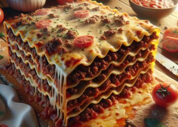 Receita especial de lasanha de carne moída