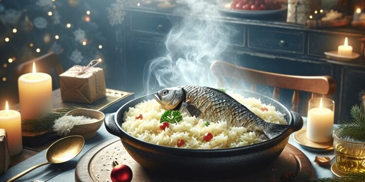 Como fazer um delicioso arroz de bacalhau para a ceia de natal