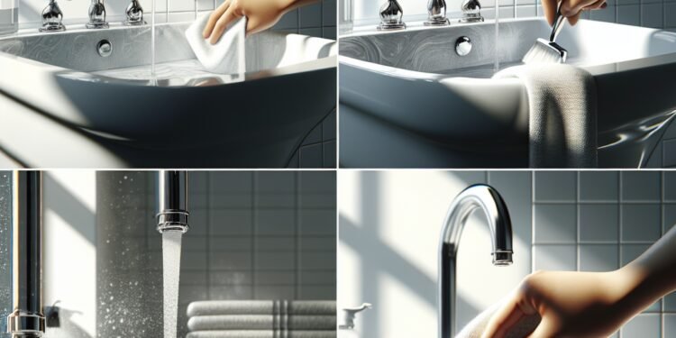 Truques de limpeza para remover manchas difíceis no banheiro