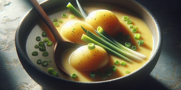 Sopa de batata baroa com alho poró: Leve e saborosa
