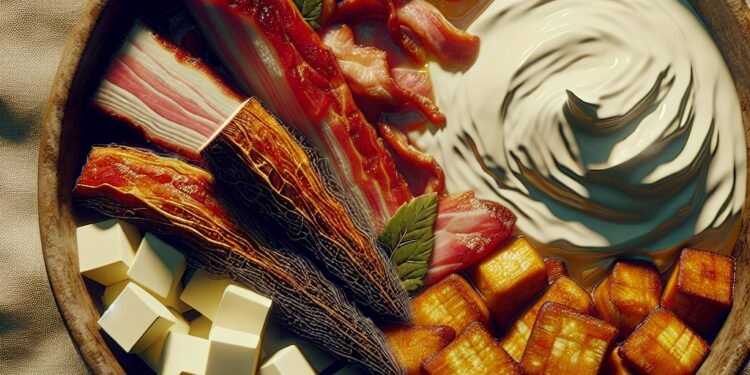 Carne de sol na manteiga com mandioca frita e queijo coalho