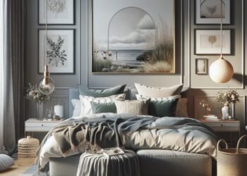 Inspirações de cores para o quarto de casal