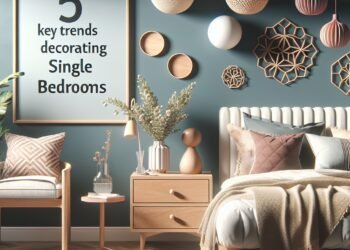 5 tendências de decoração para quartos de solteiro