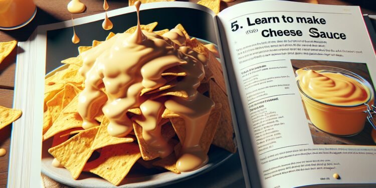 Aprenda a fazer molho de queijo perfeito para nachos