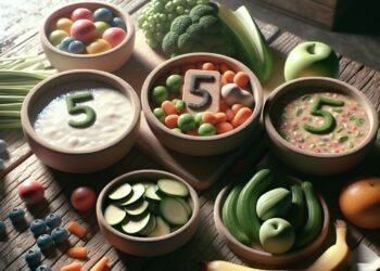 Receitas de papinhas saudáveis para o seu bebê