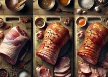 Passo a passo para preparar pernil de porco suculento