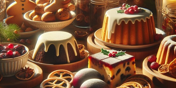 Receitas deliciosas de sobremesas natalinas