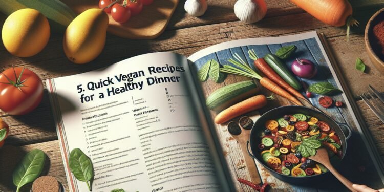 Receitas Veganas Rápidas para um Jantar Saudável