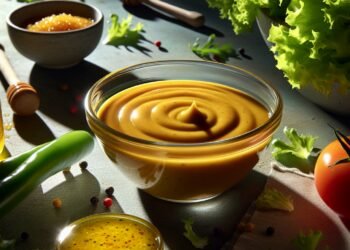 Molho de mostarda e mel para dar um toque especial às suas saladas