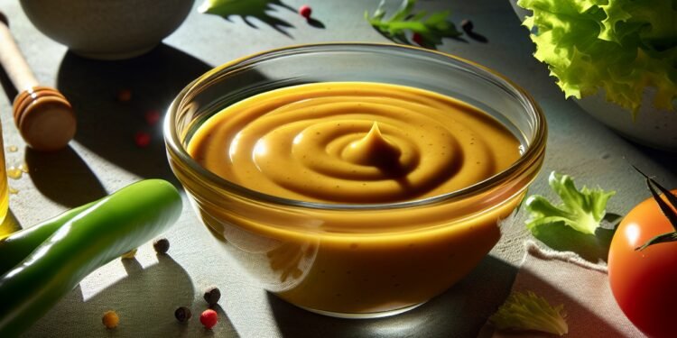 Molho de mostarda e mel para dar um toque especial às suas saladas