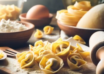Experimente fazer sua própria massa de tortellini em casa