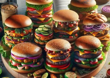 Receitas de Hambúrguer Vegetariano que Vão te Surpreender