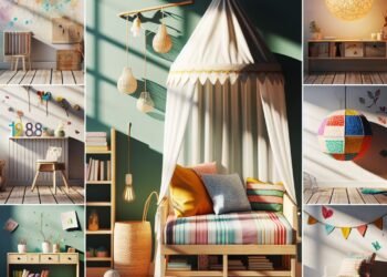 Ideias de DIY para decorar o quarto das crianças