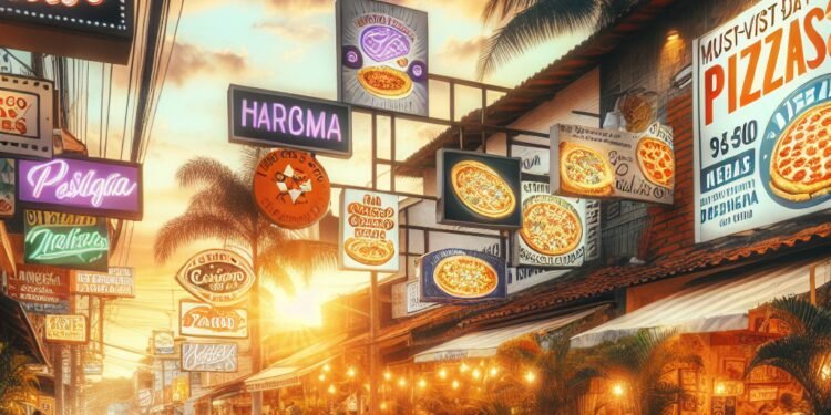 Uma viagem gastronômica: as pizzarias imperdíveis de São José dos Campos, São Paulo