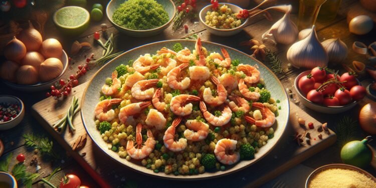 Aprenda a fazer um maravilhoso cuscuz de camarão para a ceia de natal