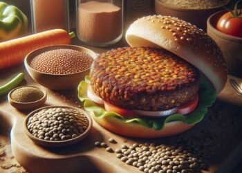 Hambúrguer de lentilha: receita completa para um prato vegetariano incrível
