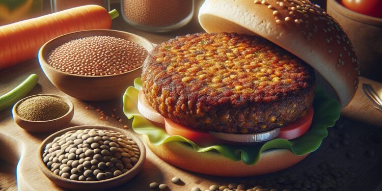 Hambúrguer de lentilha: receita completa para um prato vegetariano incrível