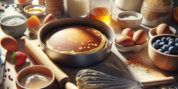 Aprenda a fazer massa de panqueca do zero: passo a passo
