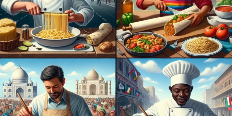 Receitas tradicionais de diferentes culturas