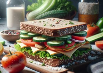 Os melhores ingredientes para um sanduíche saudável