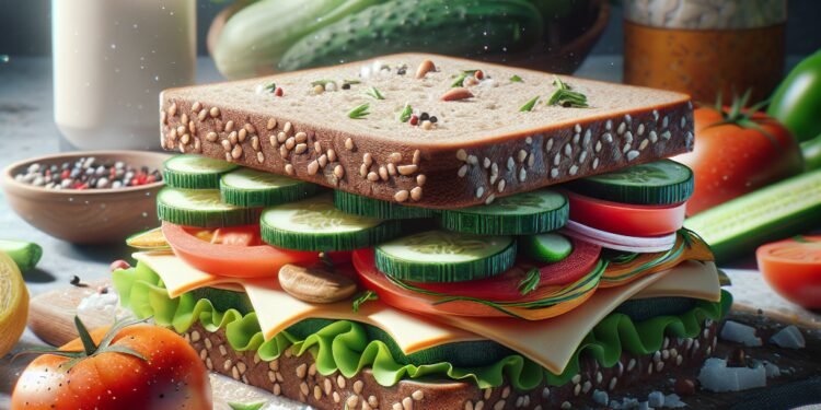 Os melhores ingredientes para um sanduíche saudável