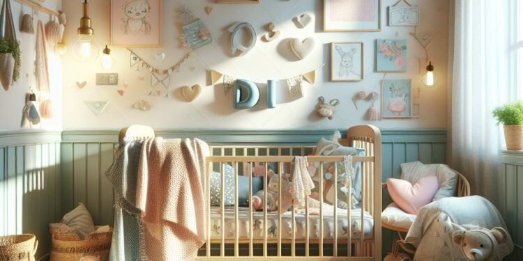 DIY: Faça você mesmo a decoração do quarto de bebê