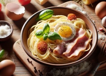 Como fazer um autêntico espaguete à carbonara