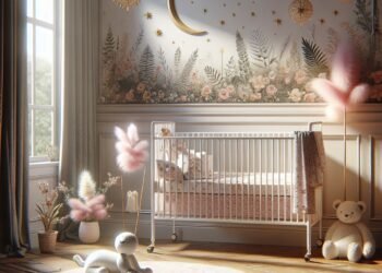 Inspirações de quartos de bebê para meninas