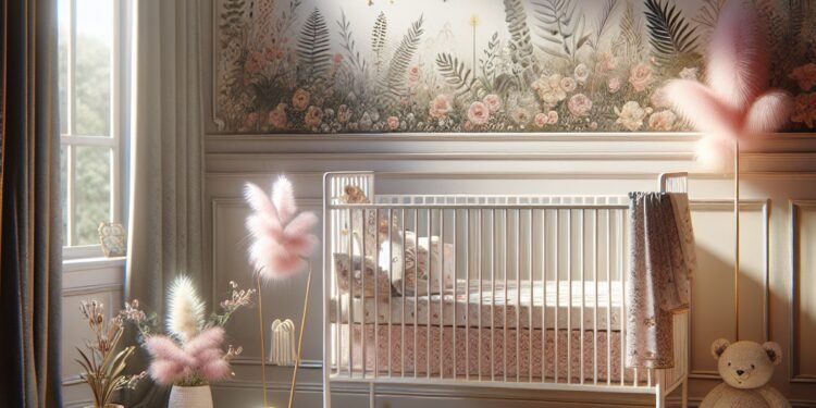 Inspirações de quartos de bebê para meninas