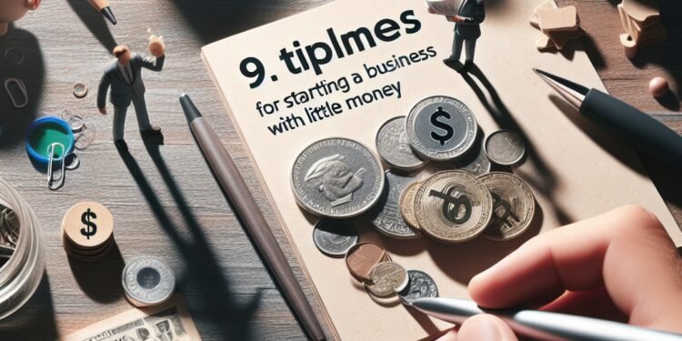 Dicas para empreender com pouco dinheiro