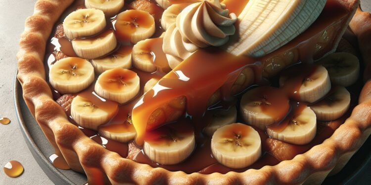 Torta de banana com doce de leite: uma combinação perfeita