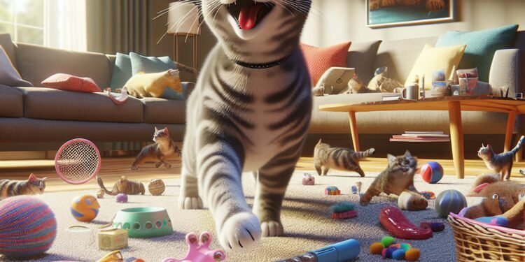 Os Melhores Brinquedos para Entreter Seu Gato